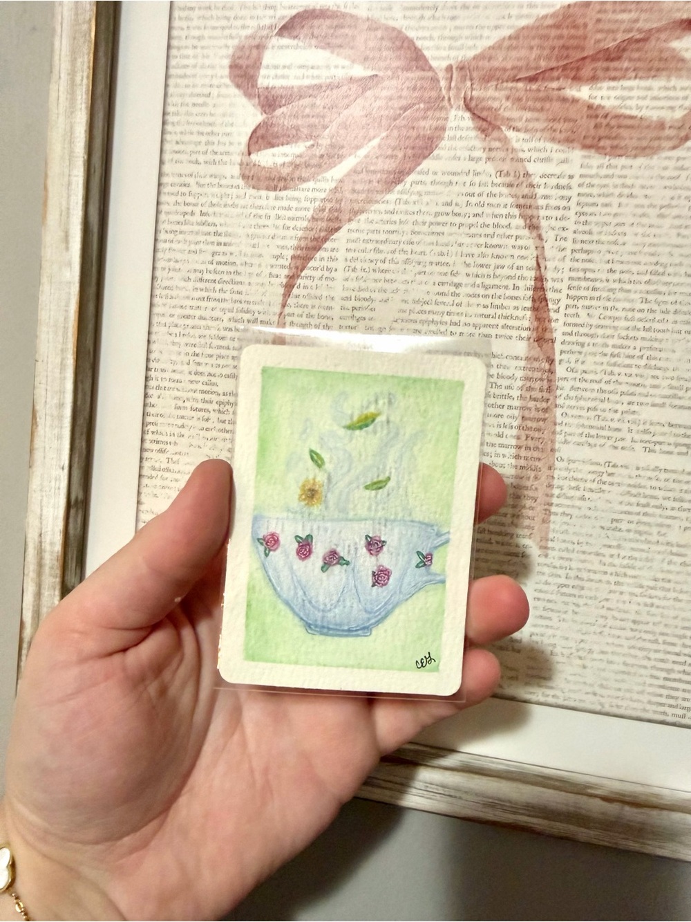 Small Teacup Art Print